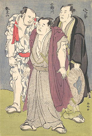 Shunkô 3 sumo wrestlers